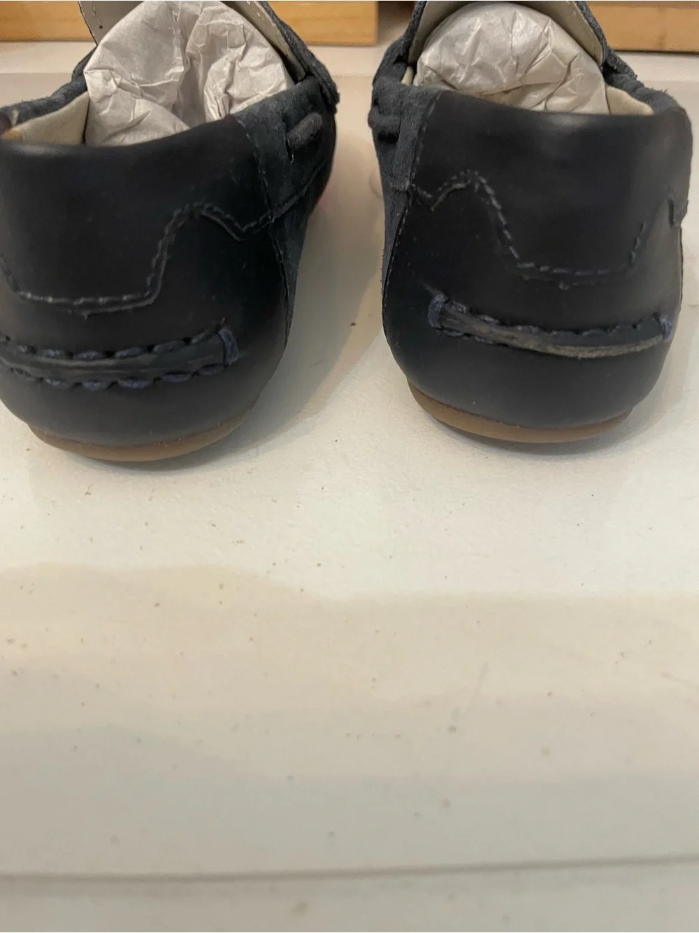Mayoral Boys' Blue  Suede Penny Loafers